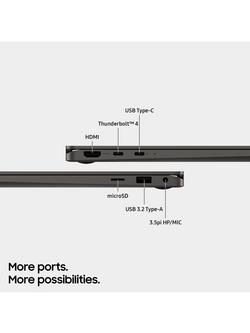 Samsung Galaxy Book3 360 Convertible Laptop, Intel Core i5 Processor, 16GB RAM, 512GB SSD, 13.3" AMOLED Touch Screen, Graphite - view 2, Graphite