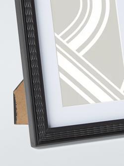 John Lewis Classic Ornate Wood Photo Frame & Mount, 4 x 6" (10 x 15cm), Black - view 2, Black