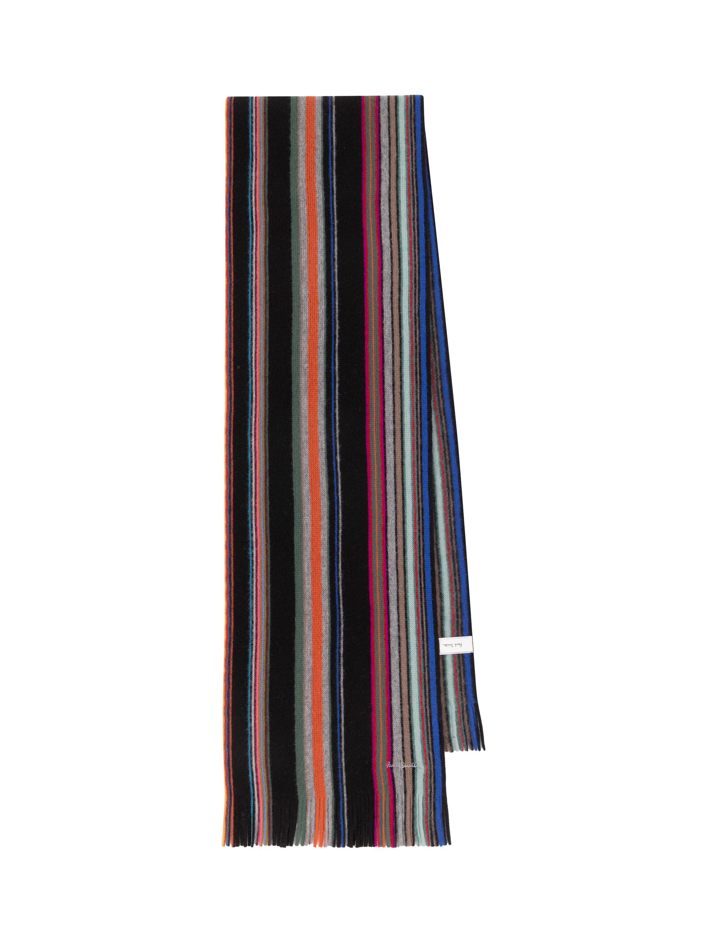 Paul Smith Darcie Stripe Scarf, Black