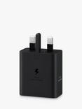 Samsung Super Fast Charger, USB Type-C (Cable Included), 45W, Black