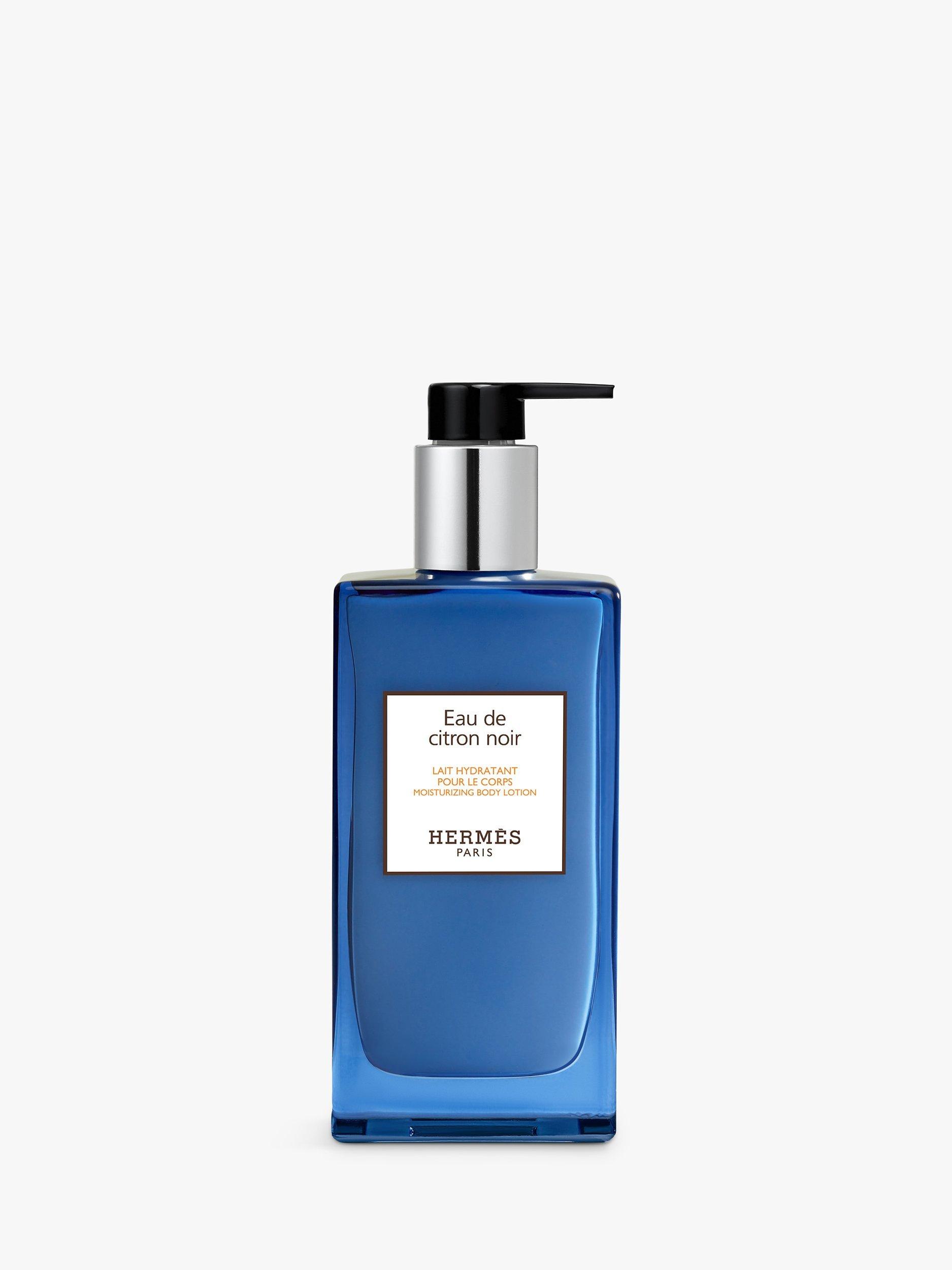 Product image 1 of 3, which shows Hermès Eau de Citron Noir Moisturising Body Lotion, 200ml