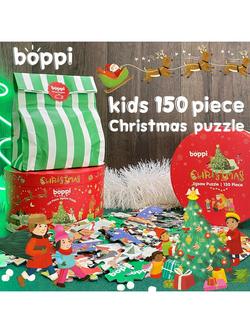 boppi Christmas Round Puzzle, 150 Pieces - view 2, Multi