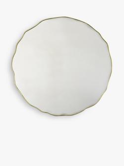 Gallery Direct Brea Round Wall Mirror, 101cm, Champagne, Champagne