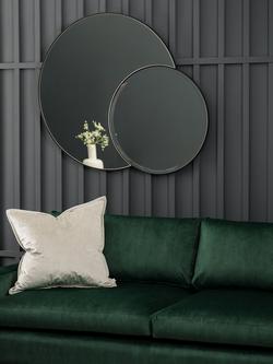 Gallery Direct Lodi Wall Mirror, 90 x 111cm - view 2, Black
