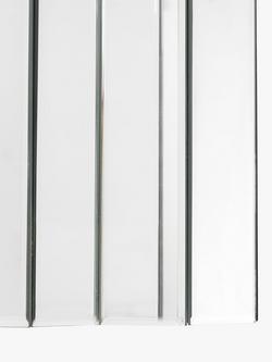 Gallery Direct Novato Rectangular Bevelled Glass Wall Mirror, 80 x 115cm, Clear - view 2, Silver