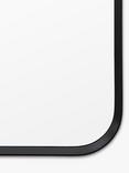 Gallery Direct Riverside Full-Length Metal Frame Leaner Mirror, 170 x 70cm