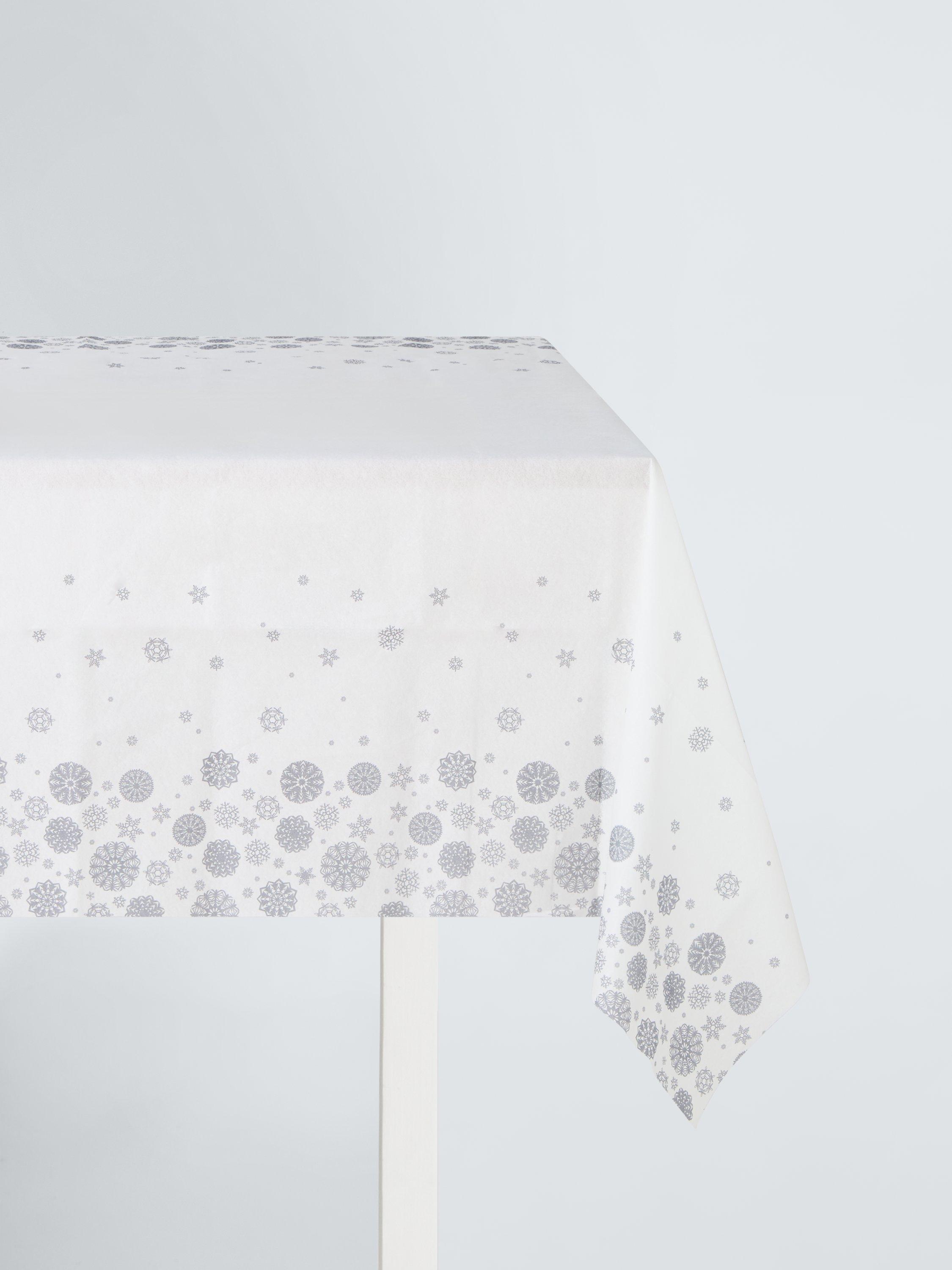 John Lewis Snowflake Paper Tablecloth
