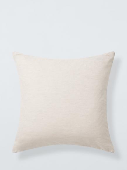 John Lewis Quilted Star Cushion, Navy - view 2, 