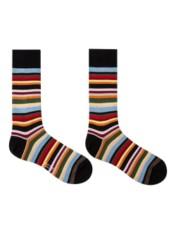 Paul Smith Signature Stripe Socks, Multi, One Size - view 2, Multi