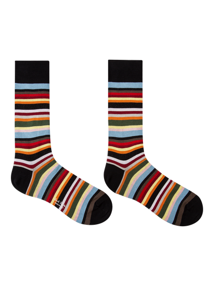 Paul Smith Signature Stripe Socks, Multi, One Size - view 2, Multi