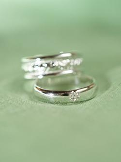 Daisy London Topaz Engraved Star Band Ring, Silver - view 2, Silver