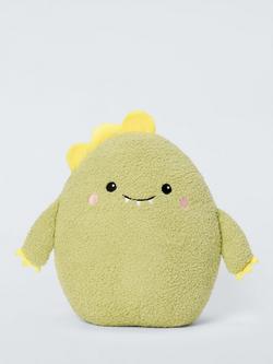 John Lewis Rex the Cheeky Dino Plush Soft Toy, Green - view 2, Multi