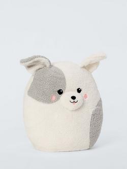 John Lewis Stan the Loveable Dog Plush Soft Toy, White, Multi