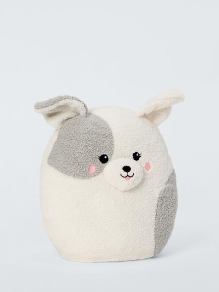 John Lewis Stan the Loveable Dog Plush Soft Toy, White, Multi