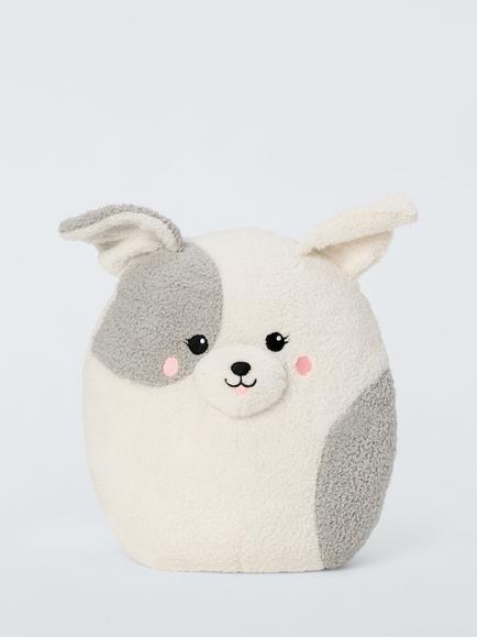 John Lewis Stan the Loveable Dog Plush Soft Toy, White - view 2, Multi