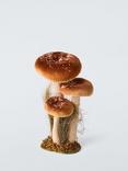 John Lewis Mushroom Cluster Decoration, Orange