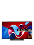 LG OLED48C44LA (2024) OLED HDR 4K Ultra HD Smart TV, 48 inch with Freeview Play/Freesat HD & Dolby Atmos, Umber Brown