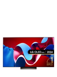 LG OLED65C44LA (2024) OLED HDR 4K Ultra HD Smart TV, 65 inch with Freeview Play/Freesat HD & Dolby Atmos, Umber Brown