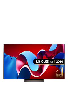 LG OLED65C44LA (2024) OLED HDR 4K Ultra HD Smart TV, 65 inch with Freeview Play/Freesat HD & Dolby Atmos, Umber Brown