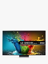 LG 75QNED99T9B (2024) QNED MiniLED HDR 8K Ultra HD Smart TV, 75 inch with Freeview Play/Freesat HD & Dolby Atmos, Satin Silver