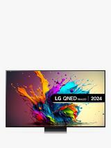 LG 75QNED91T6A (2024) QNED MiniLED HDR 4K Ultra HD Smart TV, 75 inch with Freeview Play/Freesat HD & Dolby Atmos, Ashed Blue