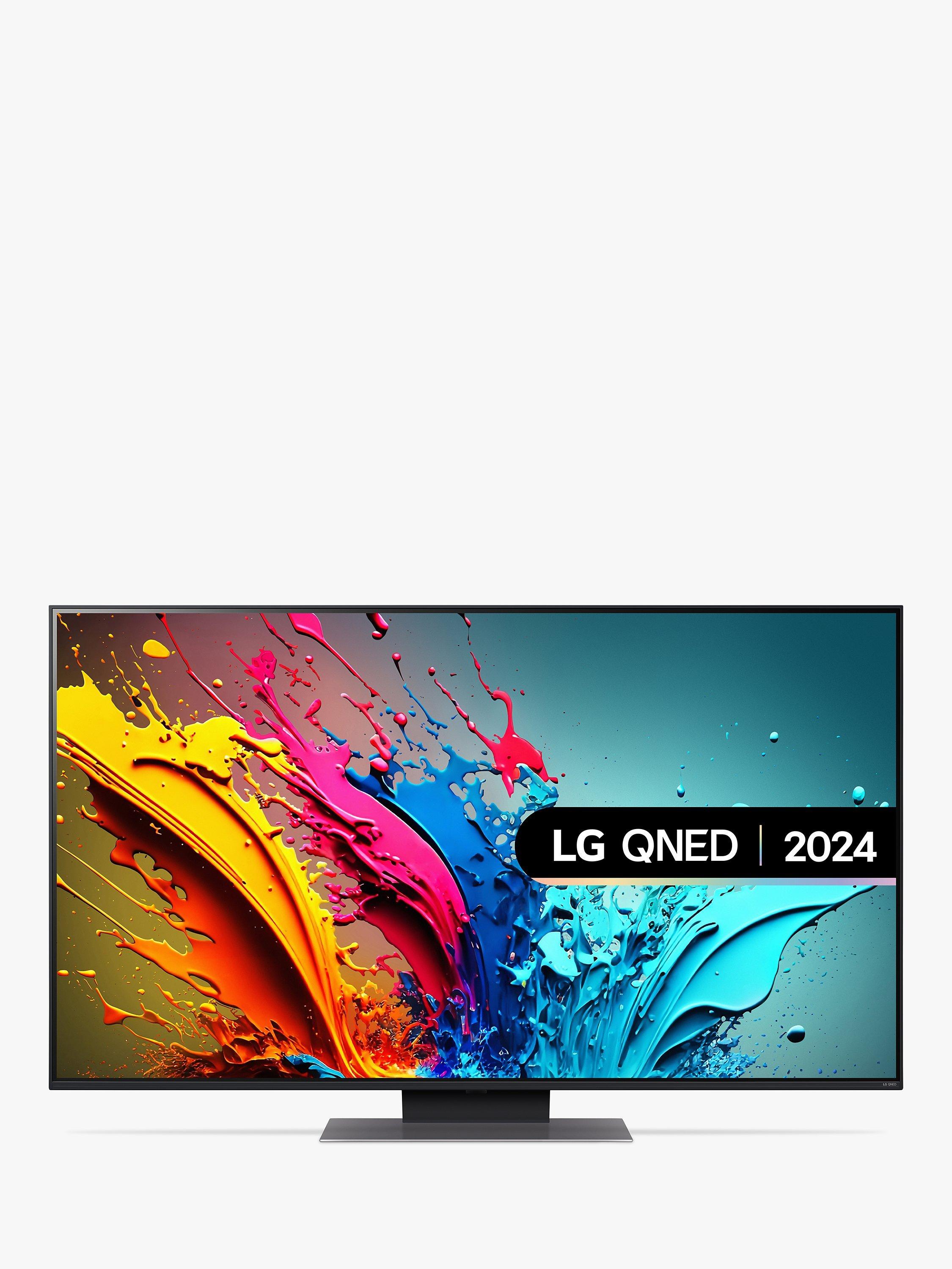 LG 50QNED87T6B (2024) QNED HDR 4K Ultra HD Smart TV, 50 inch with Freeview Play/Freesat HD, Essence Graphite