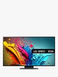 LG 55QNED87T6B (2024) QNED HDR 4K Ultra HD Smart TV, 55 inch with Freeview Play/Freesat HD, Essence Graphite