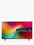 LG 50NANO81T6A (2024) LED HDR NanoCell 4K Ultra HD Smart TV, 50 inch with Freeview Play/Freesat HD, Ashed Blue