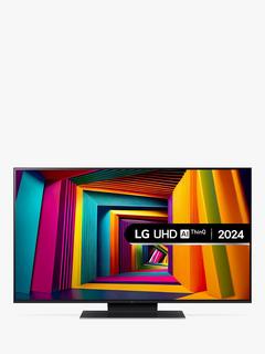 LG 50UT91006LA (2024) LED HDR 4K Ultra HD Smart TV, 50 inch with Freeview Play/Freesat HD, Ashed Blue