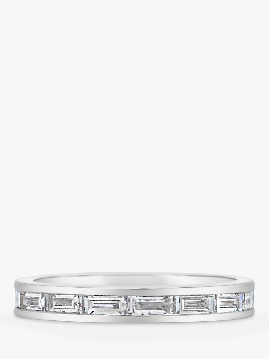 Product image 1 of 6, which shows Milton & Humble Jewellery Pre-Loved Platinum Diamond Eternity Ring