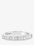 Milton & Humble Jewellery Pre-Loved Platinum Diamond Half Eternity Ring