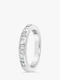 Milton & Humble Jewellery Pre-Loved Platinum Diamond Half Eternity Ring