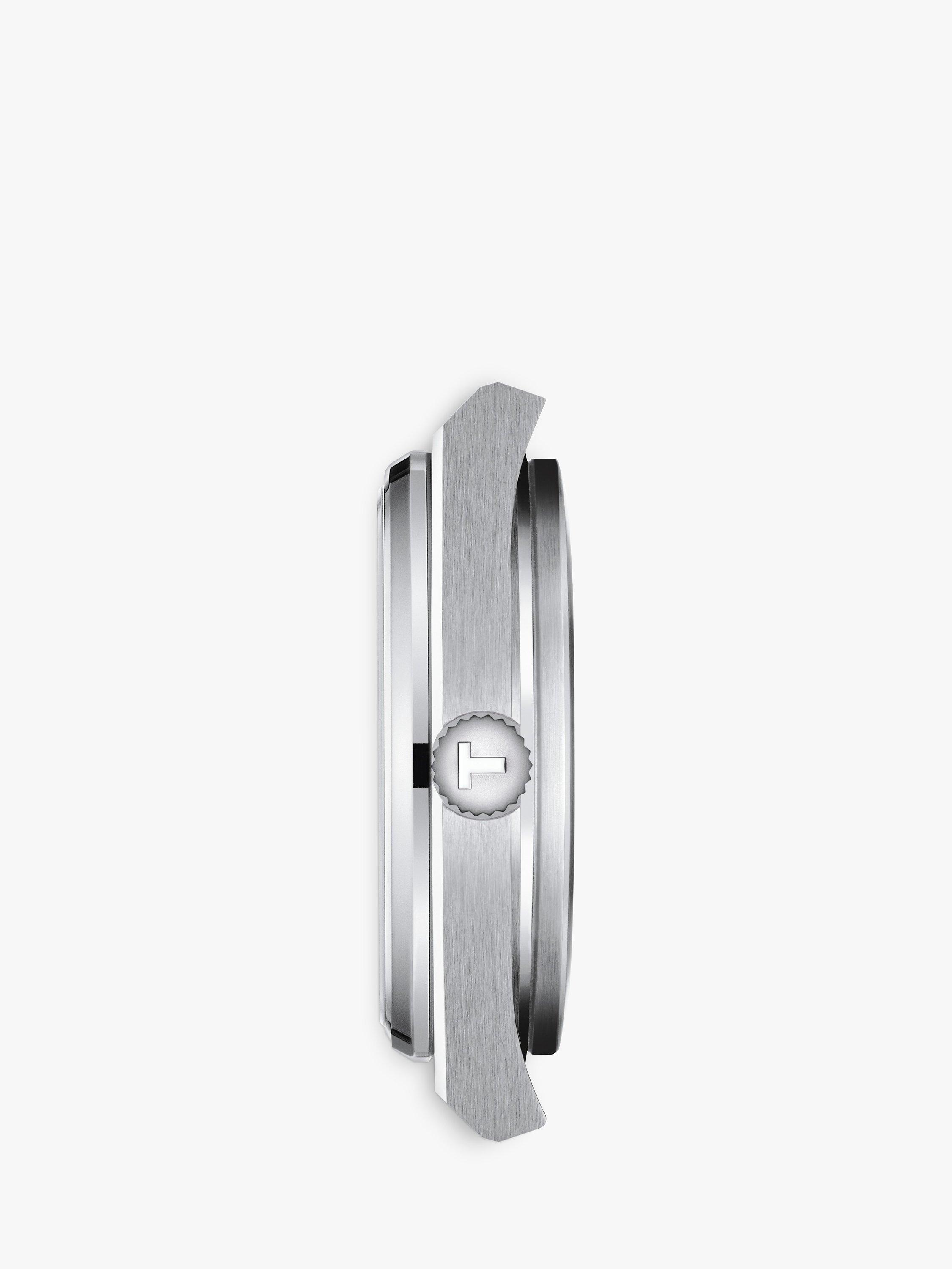 Product image 2 of 4, which shows Tissot T1372101111100 Unisex PRX 35 Mother of Pearl Dial Watch, Silver