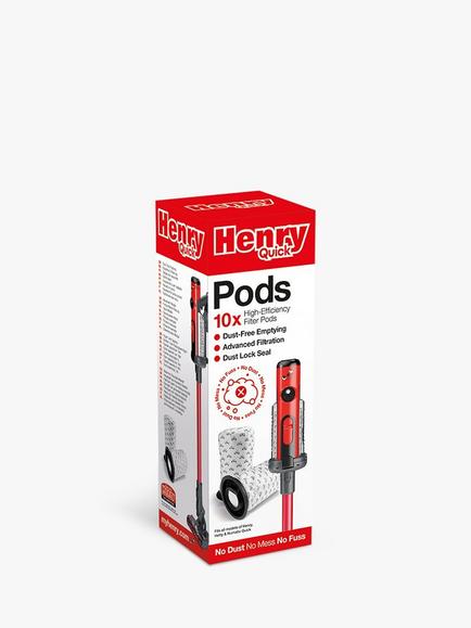 Henry Vacuum Cleaner Quick Pods, Pack of 10, Multi
