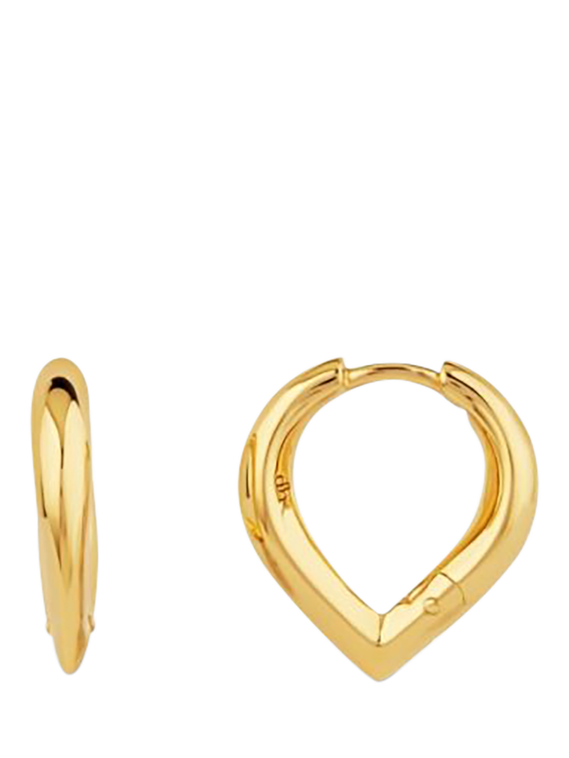 Dinny Hall Sunbeam Small Point Huggie Hoop Earrings