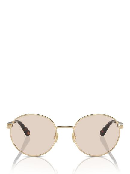 CHANEL Round Sunglasses CH4282, Pale Gold - view 2, Pale Gold