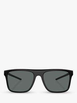 Scuderia Ferrari FZ600 Men's Polarized Rectangular Sunglasses, Matte Black - view 2, Matte Black