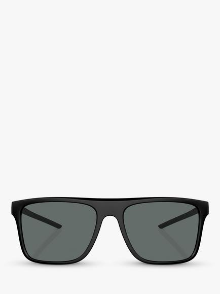 Scuderia Ferrari FZ600 Men's Polarized Rectangular Sunglasses, Matte Black - view 2, Matte Black