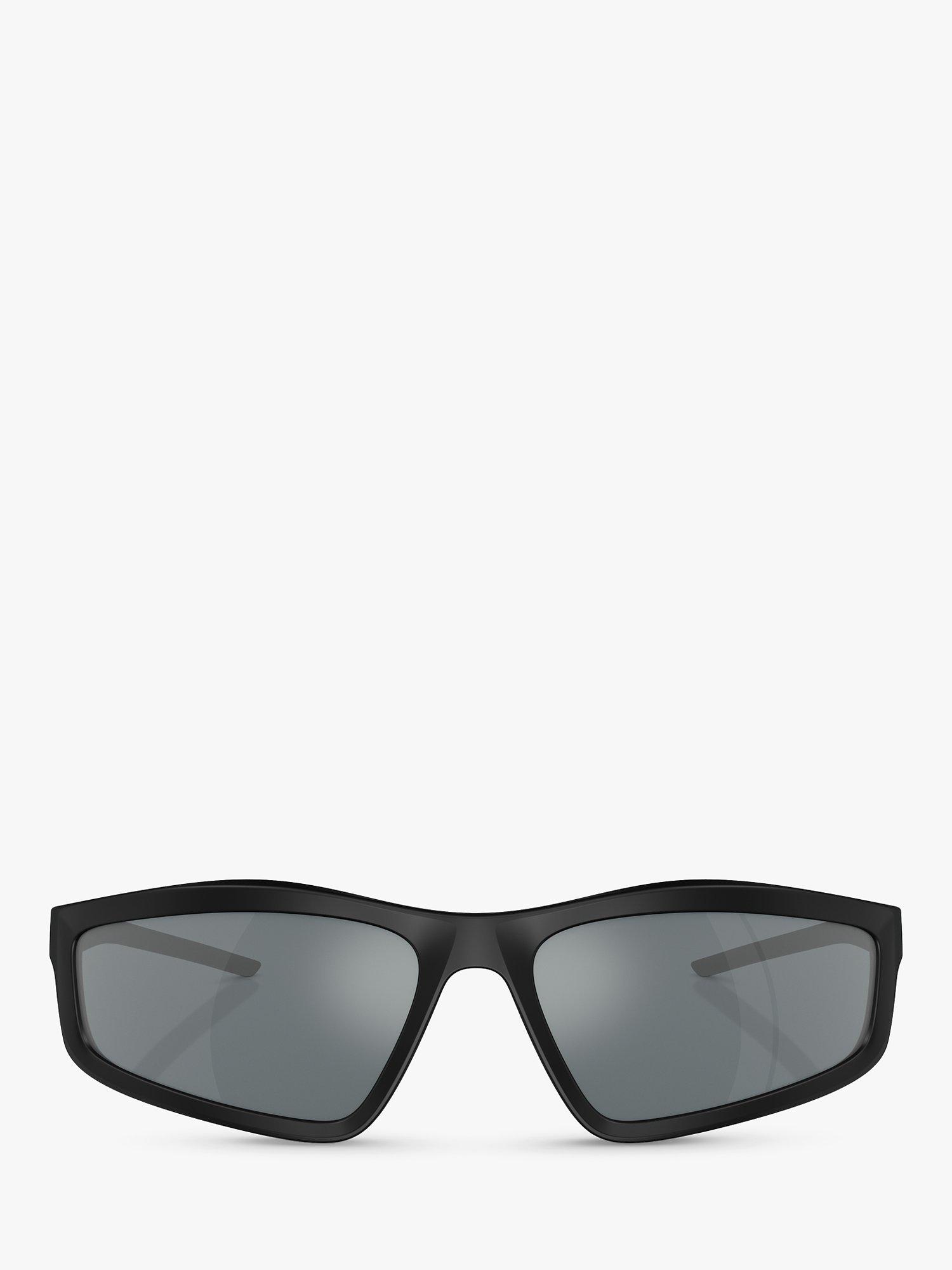Product image 2 of 6, which shows Scuderia Ferrari FZ6007U Men's Wrap Sunglasses, Matte Black