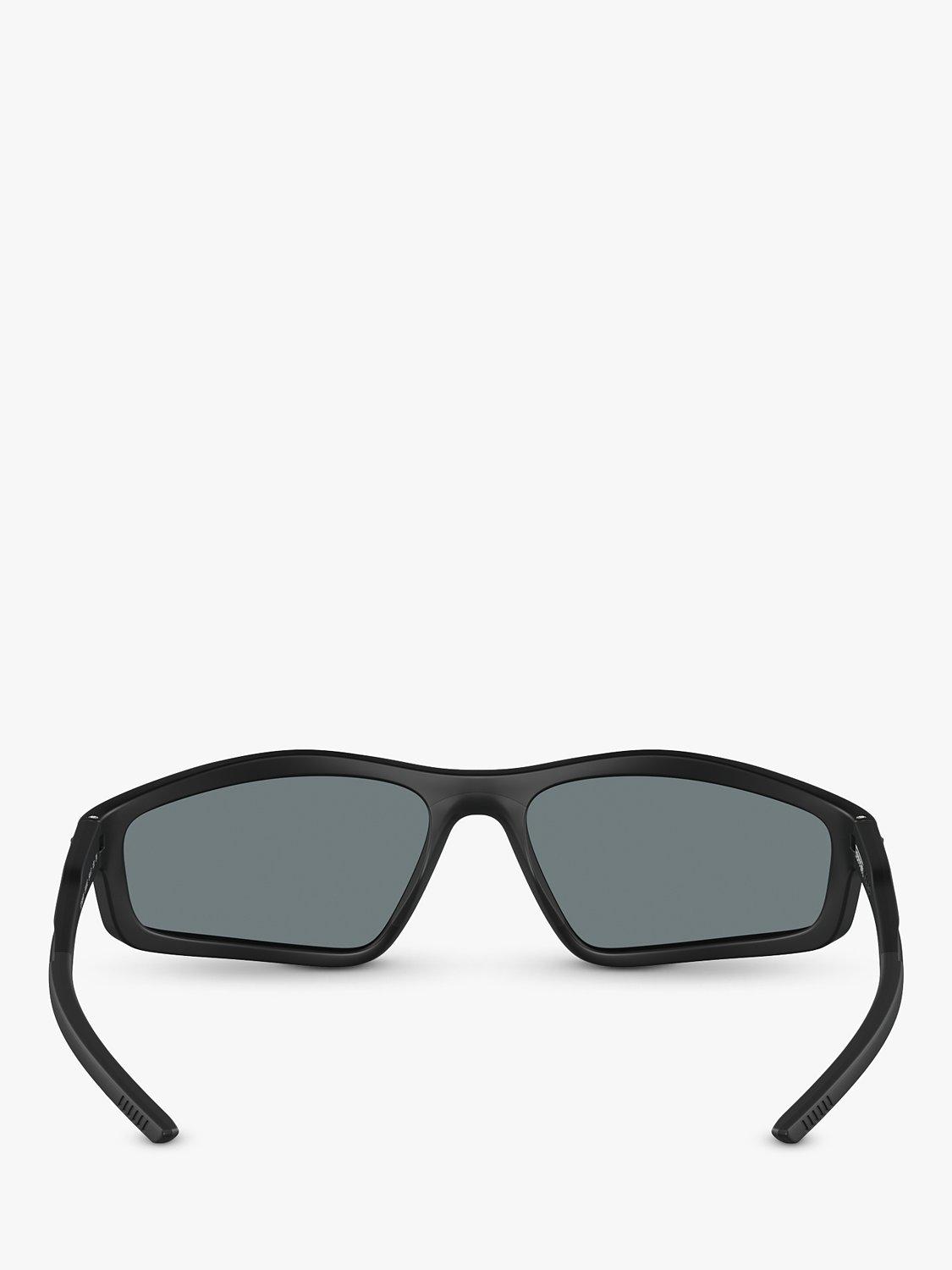 Product image 4 of 6, which shows Scuderia Ferrari FZ6007U Men's Wrap Sunglasses, Matte Black