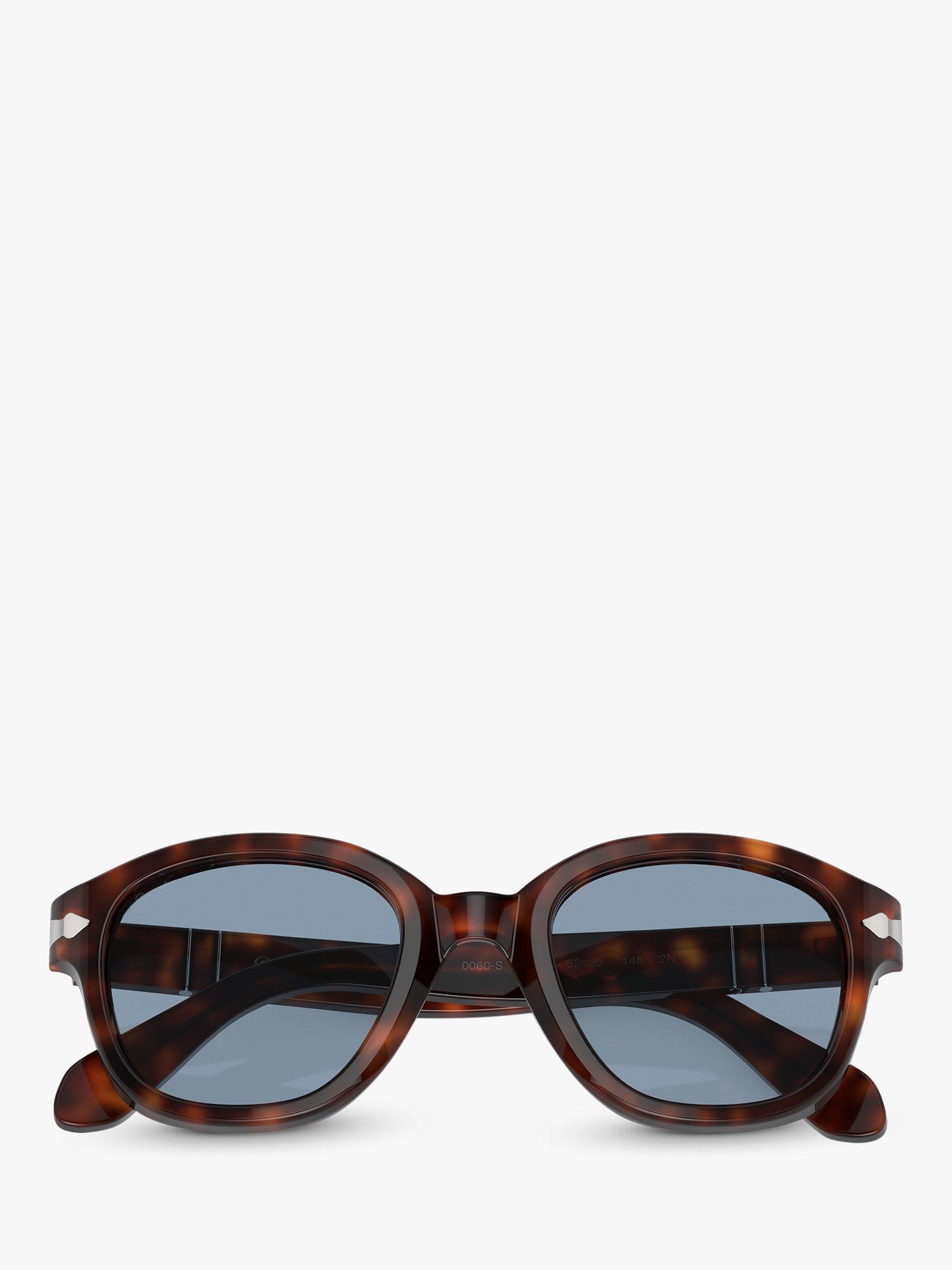 Product image 5 of 6, which shows Persol PO0060S Women's Round Sunglasses, Havana