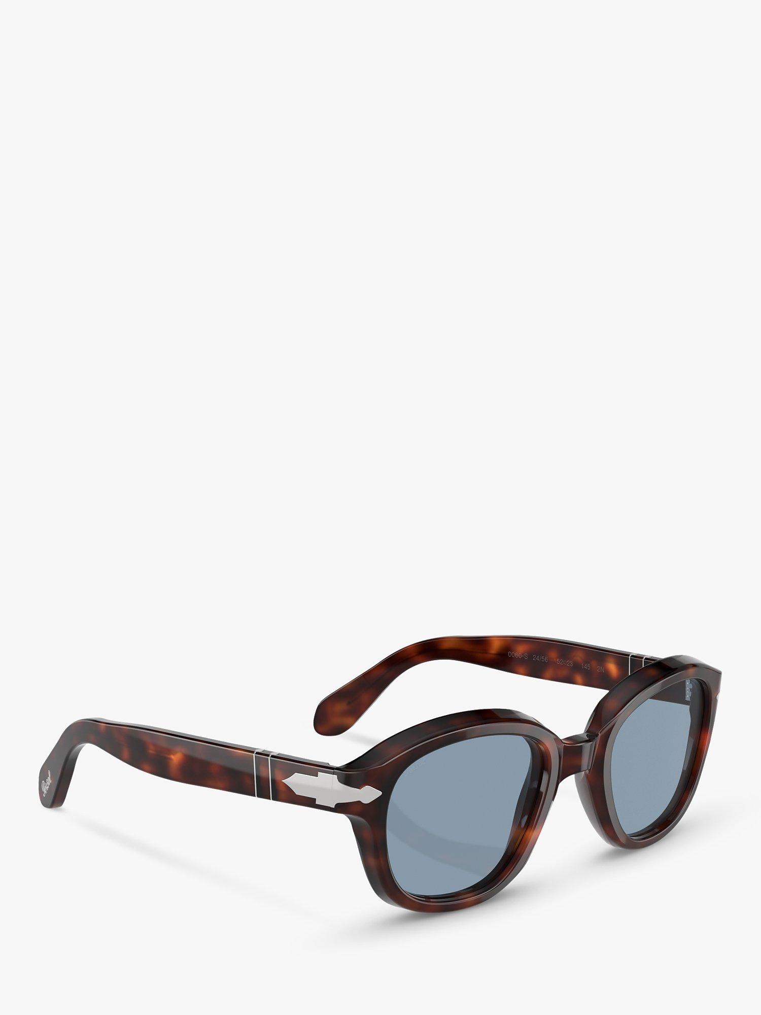 Product image 6 of 6, which shows Persol PO0060S Women's Round Sunglasses, Havana