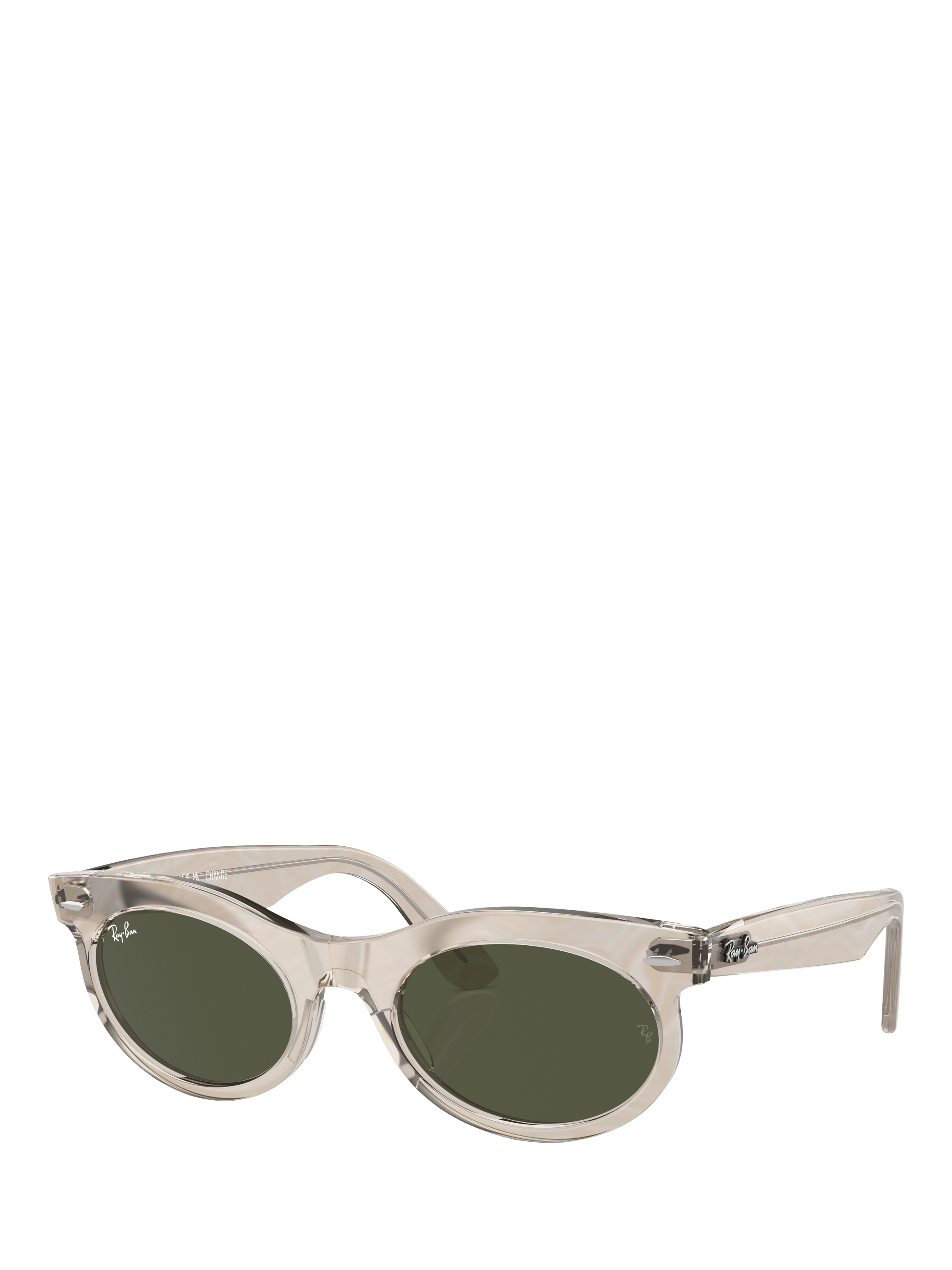 Ray Ban RB2242 Women s Oval Sunglasses Photo Waves Grey