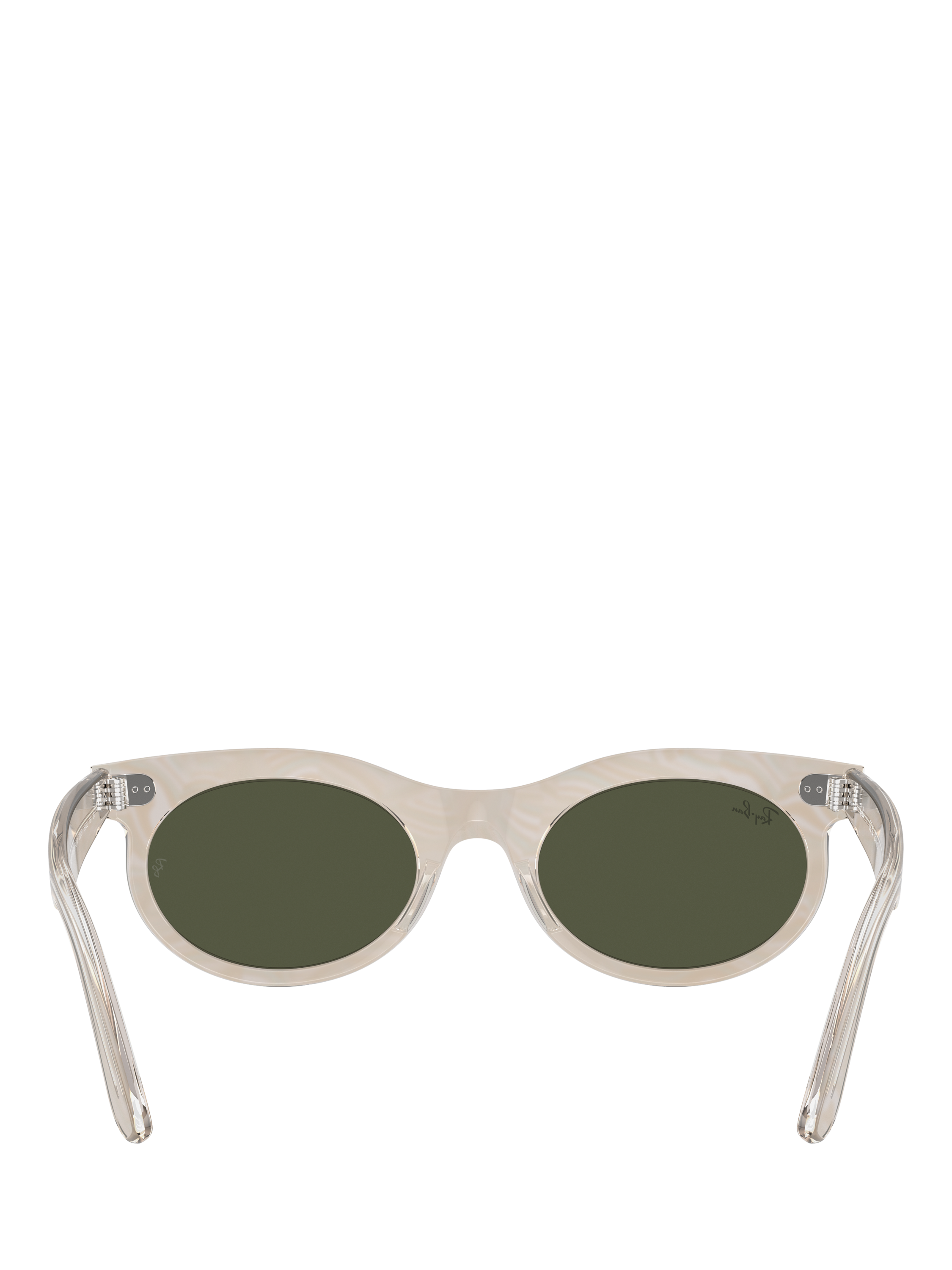 Product image 4 of 8, which shows Ray-Ban RB2242 Women's Oval Sunglasses, Photo Waves Grey