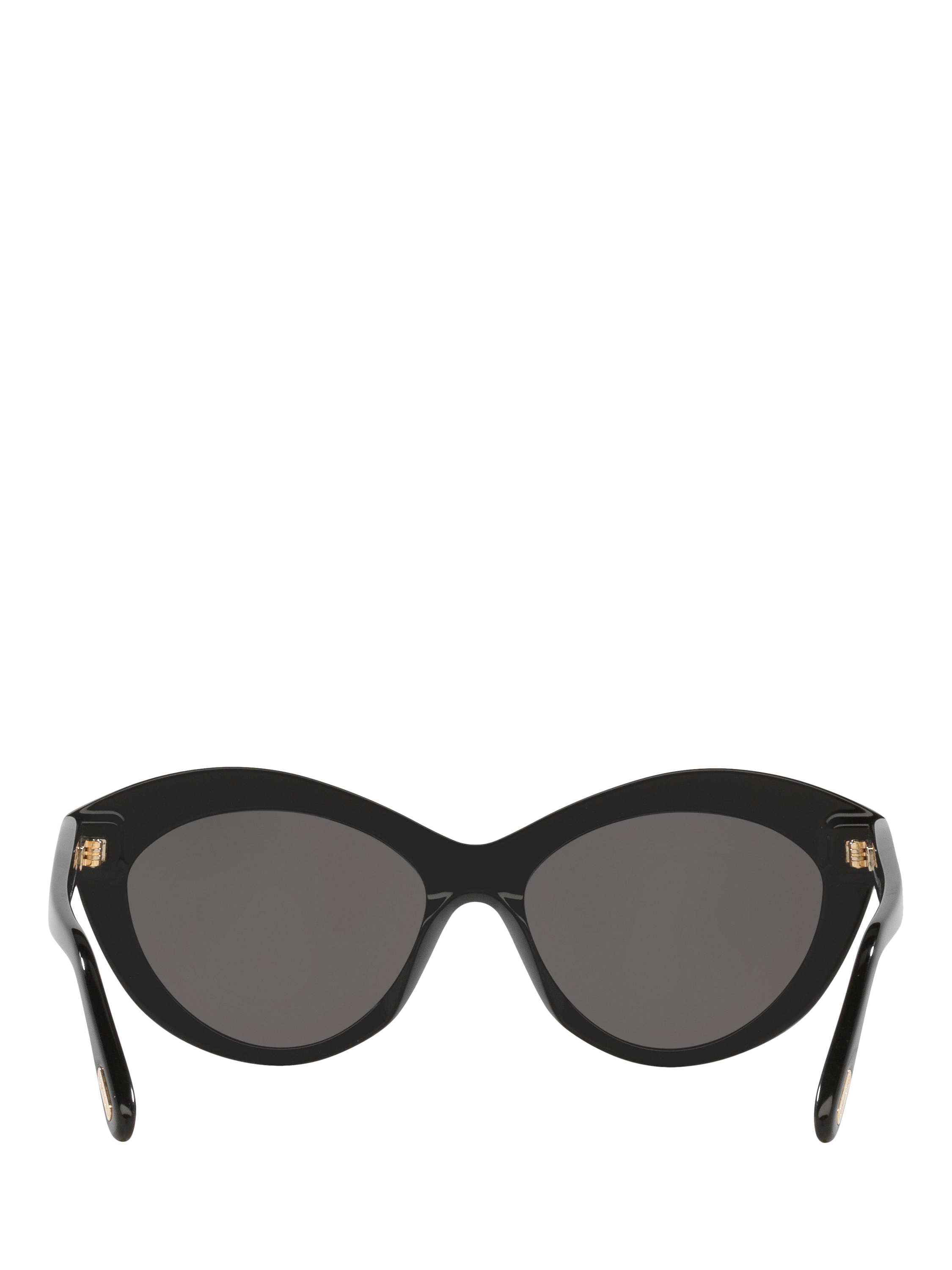 TOM FORD TR00184 Women's Polarised Cat's Eye Sunglasses, Black