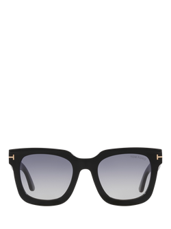 TOM FORD TR0018 Women's Square Sunglasses, Black - view 2, Black