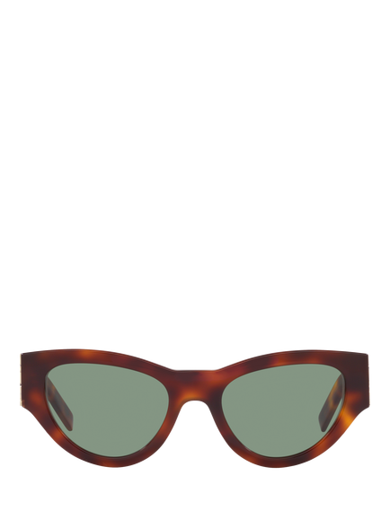 Yves Saint Laurent YS000321 Women's Cat's Eye Sunglasses, Brown - view 2, Brown