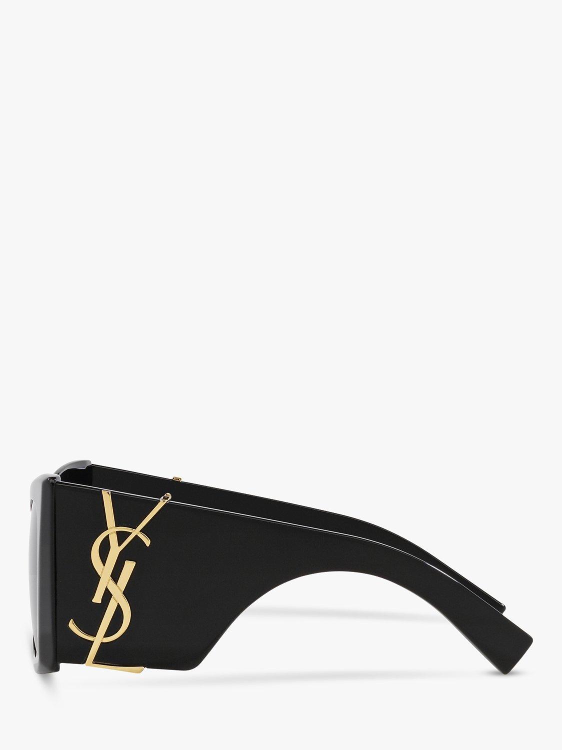 Product image 3 of 4, which shows Yves Saint Laurent YS000488 Women's Cat's Eye Sunglasses, Black