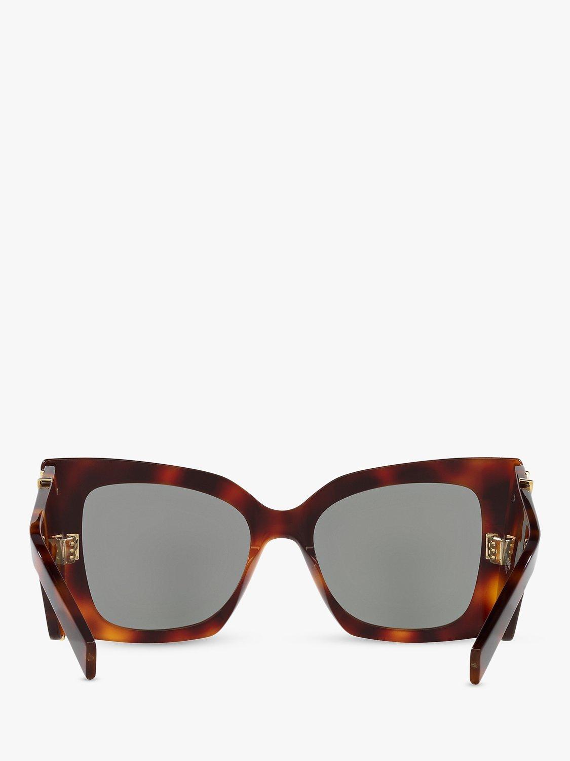 Product image 4 of 4, which shows Yves Saint Laurent YS000488 Women's Cat's Eye Sunglasses, Tortoise