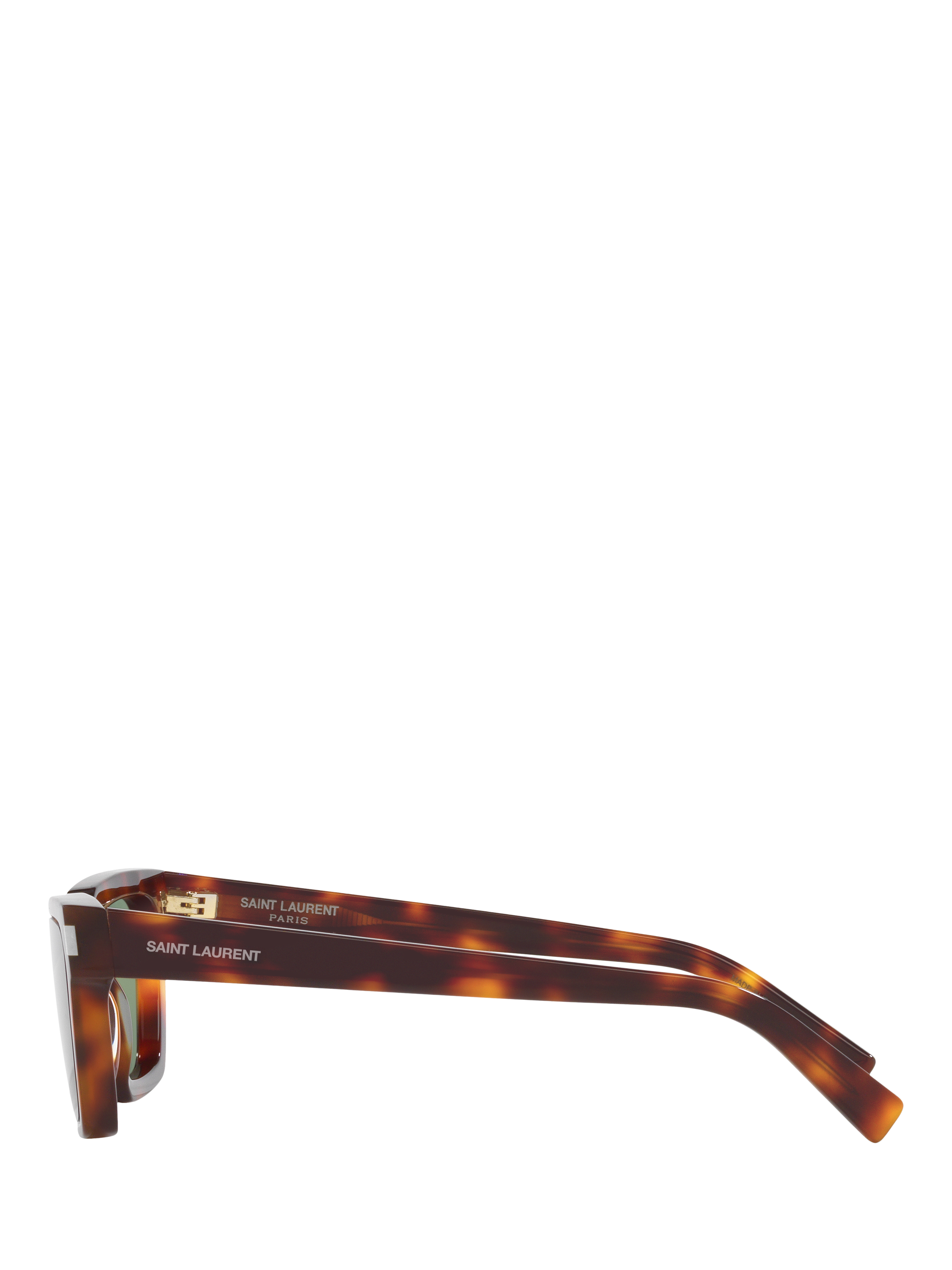 Product image 3 of 4, which shows Yves Saint Laurent YS000516 Women's Rectangular Sunglasses, Brown